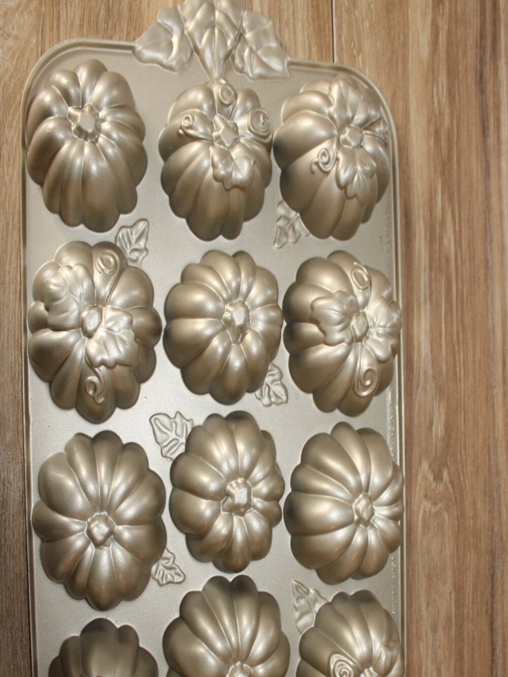 Nordic ware fall pumpkin baking pan